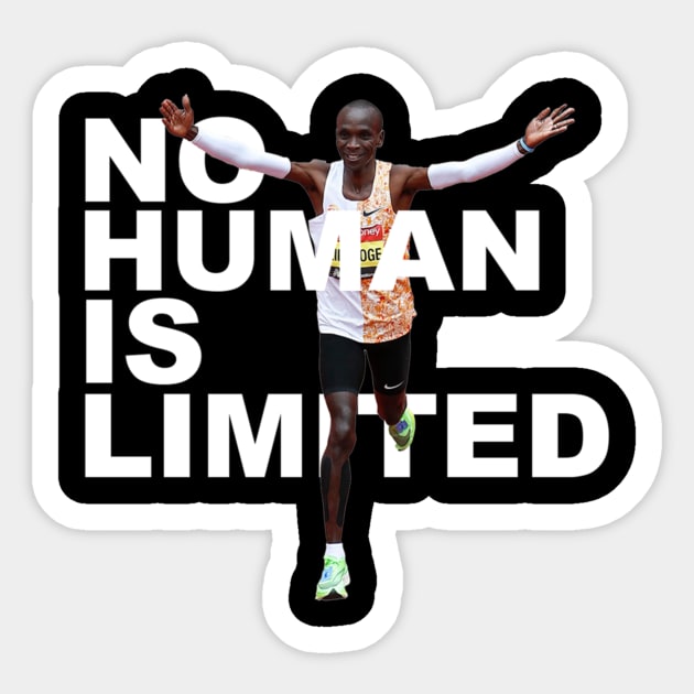 Eliud Kipchoge Sticker by BreanRothrock